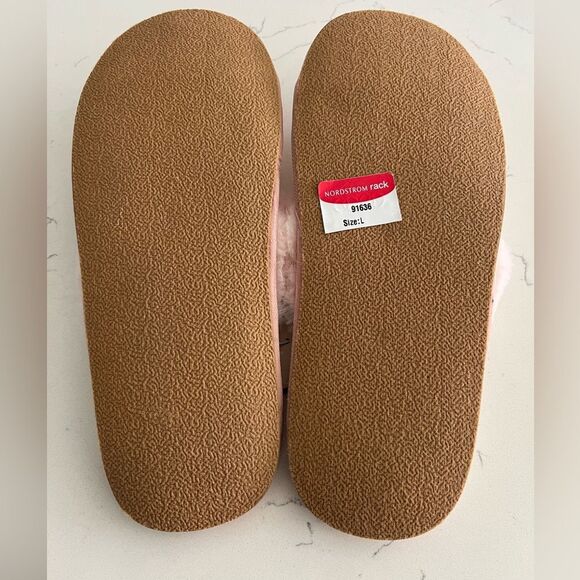 Fluffy slippers light pink - Picture 3 of 3